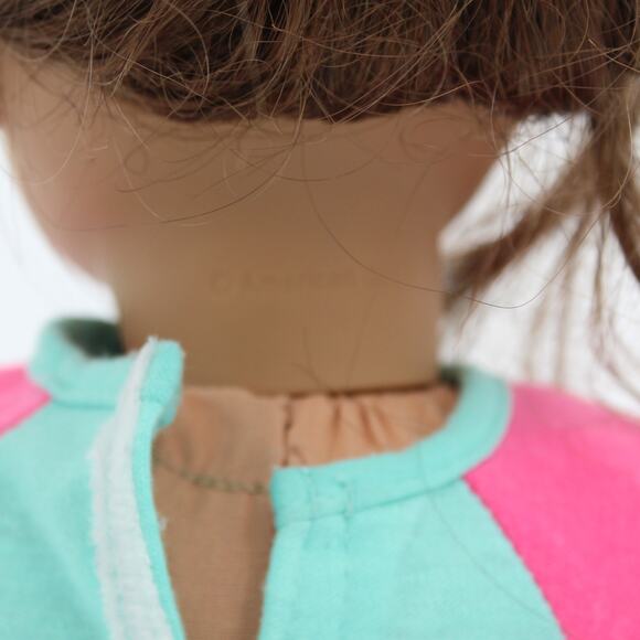 American Girl Doll Brown Hair Blue Eyes Truly Me JLY Doll 18 Inch Freckles - Picture 4 of 6